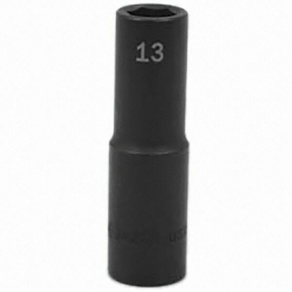 SK - Impact Socket - 1/2"DR 13MM DEEP IMPACT SOCKET - Eagle Tool & Supply