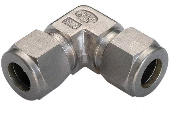 Ham-Let - 3/4" OD, Grade 316Stainless Steel Union Elbow - Comp x Comp Ends - Eagle Tool & Supply