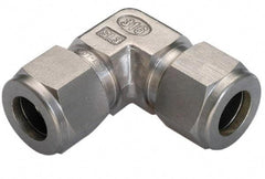Ham-Let - 3/4" OD, Grade 316Stainless Steel Union Elbow - Comp x Comp Ends - Eagle Tool & Supply