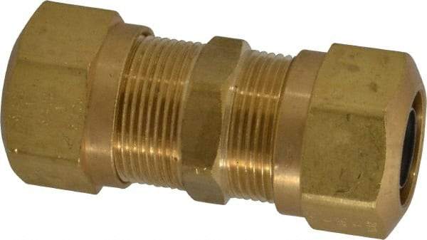 Parker - 3/4" OD, Brass Union - 150 Max Working psi, -40 to 200°F, Comp x Comp Ends - Eagle Tool & Supply