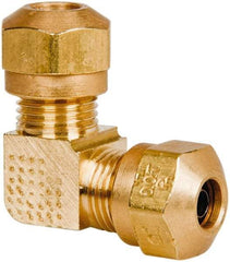 Parker - 5/8" OD, Brass Union Elbow - 150 Max Working psi, -40 to 200°F, Comp x Comp Ends - Eagle Tool & Supply