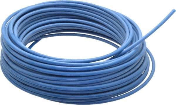 Coilhose Pneumatics - 11/64" ID x 1/4" OD, 0.04" Wall Thickness, 100' Long, Nylon 11 Tube - Blue, 150 Max psi - Eagle Tool & Supply