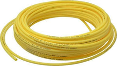 Coilhose Pneumatics - 11/64" ID x 1/4" OD, 0.04" Wall Thickness, 100' Long, Nylon 11 Tube - Yellow, 150 Max psi - Eagle Tool & Supply