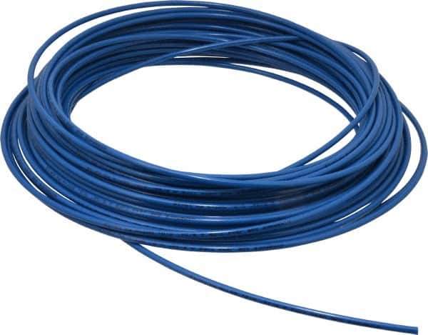 Coilhose Pneumatics - 3/32" ID x 5/32" OD, 0.32" Wall Thickness, 100' Long, Nylon 11 Tube - Blue, 150 Max psi - Eagle Tool & Supply