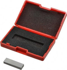 SPI - 0.18" Rectangular Steel Gage Block - Accuracy Grade 0, Includes NIST Traceability Certification - Eagle Tool & Supply