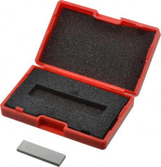 SPI - 0.1001" Rectangular Steel Gage Block - Accuracy Grade AS-1, Includes NIST Traceability Certification - Eagle Tool & Supply