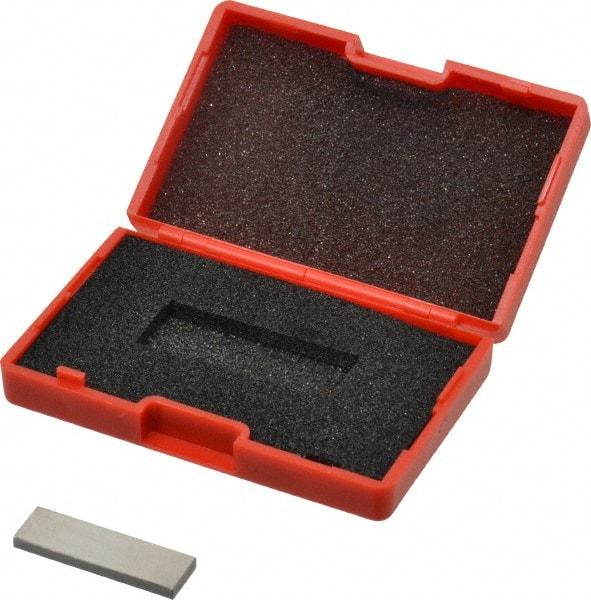 SPI - 0.1006" Rectangular Steel Gage Block - Accuracy Grade AS-1, Includes NIST Traceability Certification - Eagle Tool & Supply