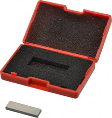 SPI - 0.117" Rectangular Steel Gage Block - Accuracy Grade AS-1, Includes NIST Traceability Certification - Eagle Tool & Supply