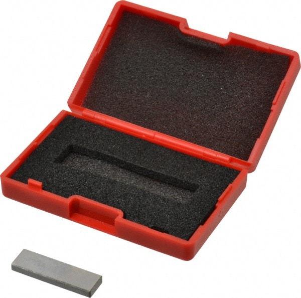 SPI - 0.12" Rectangular Steel Gage Block - Accuracy Grade AS-1, Includes NIST Traceability Certification - Eagle Tool & Supply