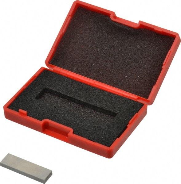 SPI - 0.122" Rectangular Steel Gage Block - Accuracy Grade AS-1, Includes NIST Traceability Certification - Eagle Tool & Supply