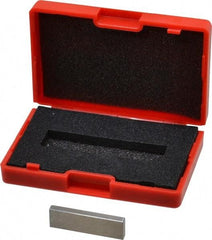 SPI - 0.125" Rectangular Steel Gage Block - Accuracy Grade AS-1, Includes NIST Traceability Certification - Eagle Tool & Supply