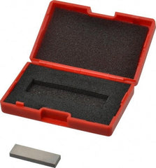 SPI - 0.126" Rectangular Steel Gage Block - Accuracy Grade AS-1, Includes NIST Traceability Certification - Eagle Tool & Supply