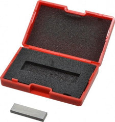 SPI - 0.137" Rectangular Steel Gage Block - Accuracy Grade AS-1, Includes NIST Traceability Certification - Eagle Tool & Supply