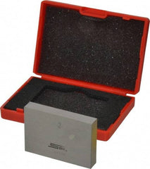 SPI - 2" Rectangular Steel Gage Block - Accuracy Grade AS-1, Includes NIST Traceability Certification - Eagle Tool & Supply