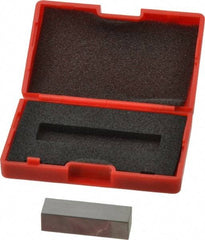 SPI - 0.4" Rectangular Steel Gage Block - Accuracy Grade AS-1, Includes NIST Traceability Certification - Eagle Tool & Supply