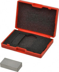 SPI - 0.7" Rectangular Steel Gage Block - Accuracy Grade AS-1, Includes NIST Traceability Certification - Eagle Tool & Supply