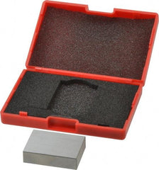 SPI - 0.95" Rectangular Steel Gage Block - Accuracy Grade AS-1, Includes NIST Traceability Certification - Eagle Tool & Supply