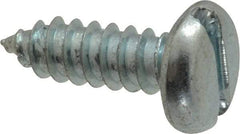 Value Collection - #14 Pan Head Slotted Sheet Metal Screw - Steel, 3/4" Length Under Head, Grade 2 - Eagle Tool & Supply