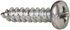 Value Collection - #6 Pan Head Phillips Sheet Metal Screw - Steel, 5/8" Length Under Head, Grade 2 - Eagle Tool & Supply