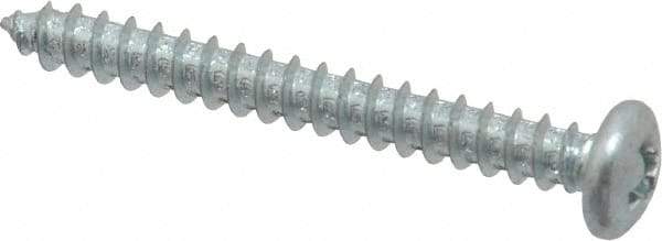 Value Collection - #6 Pan Head Phillips Sheet Metal Screw - Steel, 1-1/4" Length Under Head, Grade 2 - Eagle Tool & Supply