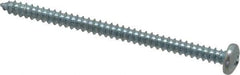 Value Collection - #6 Pan Head Phillips Sheet Metal Screw - Steel, 2" Length Under Head, Grade 2 - Eagle Tool & Supply