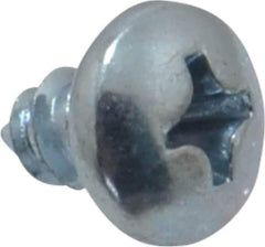 Value Collection - #8 Pan Head Phillips Sheet Metal Screw - Steel, 1/4" Length Under Head, Grade 2 - Eagle Tool & Supply