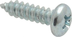 Value Collection - #8 Pan Head Phillips Sheet Metal Screw - Steel, 5/8" Length Under Head, Grade 2 - Eagle Tool & Supply