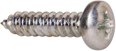 Value Collection - #8 Pan Head Phillips Sheet Metal Screw - Steel, 3/4" Length Under Head, Grade 2 - Eagle Tool & Supply