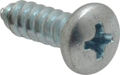 Value Collection - #10 Pan Head Phillips Sheet Metal Screw - Steel, 5/8" Length Under Head, Grade 2 - Eagle Tool & Supply