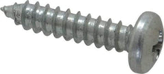 Value Collection - #10 Pan Head Phillips Sheet Metal Screw - Steel, 7/8" Length Under Head, Grade 2 - Eagle Tool & Supply