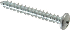 Value Collection - #10 Pan Head Phillips Sheet Metal Screw - Steel, 1-1/2" Length Under Head, Grade 2 - Eagle Tool & Supply