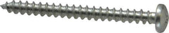 Value Collection - #10 Pan Head Phillips Sheet Metal Screw - Steel, 2" Length Under Head, Grade 2 - Eagle Tool & Supply