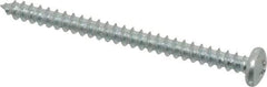 Value Collection - #10 Pan Head Phillips Sheet Metal Screw - Steel, 2-1/2" Length Under Head, Grade 2 - Eagle Tool & Supply