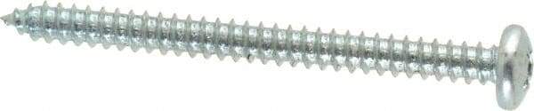 Value Collection - #12 Pan Head Phillips Sheet Metal Screw - Steel, 2-1/2" Length Under Head, Grade 2 - Eagle Tool & Supply