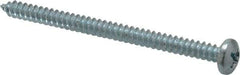 Value Collection - #12 Pan Head Phillips Sheet Metal Screw - Steel, 3" Length Under Head, Grade 2 - Eagle Tool & Supply