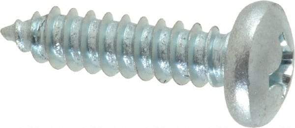 Value Collection - #14 Pan Head Phillips Sheet Metal Screw - Steel, 1" Length Under Head, Grade 2 - Eagle Tool & Supply