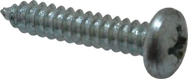 Value Collection - #14 Pan Head Phillips Sheet Metal Screw - Steel, 1-1/4" Length Under Head, Grade 2 - Eagle Tool & Supply