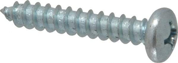 Value Collection - #14 Pan Head Phillips Sheet Metal Screw - Steel, 1-1/2" Length Under Head, Grade 2 - Eagle Tool & Supply