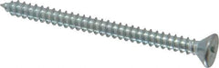 Value Collection - #6 Flat Head Phillips Sheet Metal Screw - Steel, 1-3/4" OAL, Grade 2 - Eagle Tool & Supply