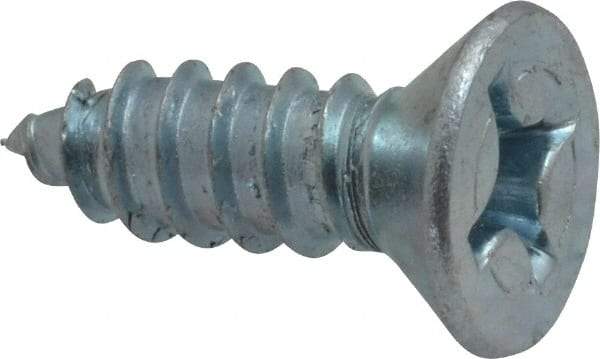 Value Collection - #14 Flat Head Phillips Sheet Metal Screw - Steel, 3/4" OAL, Grade 2 - Eagle Tool & Supply
