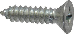 Value Collection - #14 Flat Head Phillips Sheet Metal Screw - Steel, 1" OAL, Grade 2 - Eagle Tool & Supply