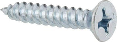 Value Collection - #14 Flat Head Phillips Sheet Metal Screw - Steel, 1-1/2" OAL, Grade 2 - Eagle Tool & Supply