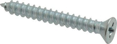 Value Collection - #14 Flat Head Phillips Sheet Metal Screw - Steel, 2" OAL, Grade 2 - Eagle Tool & Supply
