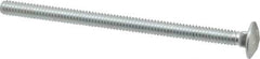 Value Collection - 1/4-20 UNC 4" Length Under Head, Standard Square Neck, Carriage Bolt - Grade 2 Steel, Zinc-Plated Finish - Eagle Tool & Supply