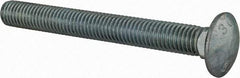 Value Collection - 1/2-13 UNC 4-1/2" Length Under Head, Standard Square Neck, Carriage Bolt - Grade 2 Steel, Zinc-Plated Finish - Eagle Tool & Supply