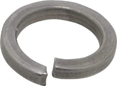 Value Collection - M12, 12.2mm ID, 2.5mm Thick High Collar Split Lock Washer - 18-8 Austenitic Grade A2 Stainless Steel, Uncoated, 12.2mm Min ID, 12.7mm Max ID, 18mm Max OD - Eagle Tool & Supply