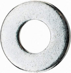 Value Collection - 1/4" Screw, Steel USS Flat Washer - 5/16" ID x 3/4" OD, 1/16" Thick, Zinc-Plated Finish - Eagle Tool & Supply