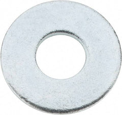 Value Collection - 3/4" Screw, Steel USS Flat Washer - 13/16" ID x 2" OD, 0.1563" Thick, Zinc-Plated Finish - Eagle Tool & Supply