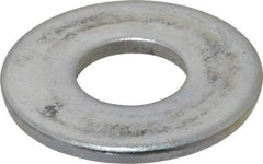 Value Collection - 7/8" Screw, Steel USS Flat Washer - 15/16" ID x 2-1/4" OD, 0.1719" Thick, Zinc-Plated Finish - Eagle Tool & Supply