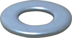 Value Collection - 5/8" Screw, Steel SAE Flat Washer - 21/32" ID x 1-5/16" OD, 3/32" Thick, Zinc-Plated Finish - Eagle Tool & Supply